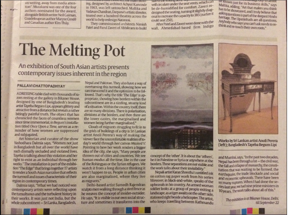 Indian Express | ‘The Melting Pot’ by Pallavi Chattopadhyay
