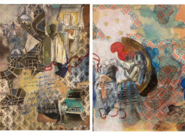 Book Art: Book of Remembered Lullabies (6 pages), 2025