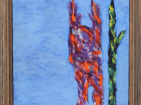 Bird, Man and Animal with Tree