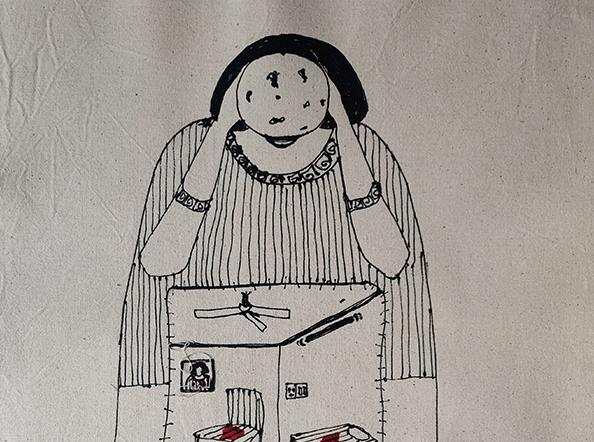 A Room of One’s Own, 05.03.2020 (from the Blood Book)