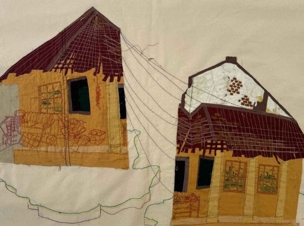 Two halves of one house