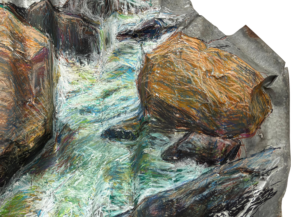 ​Yet the river runs, undeterred by stones II, 2025