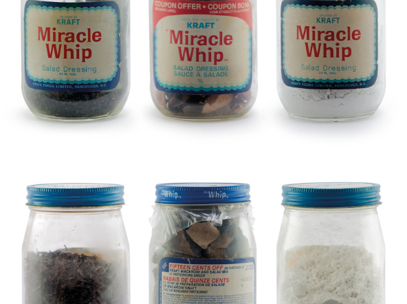 Mother’s Cupboard: Three Miracle Whip Jars